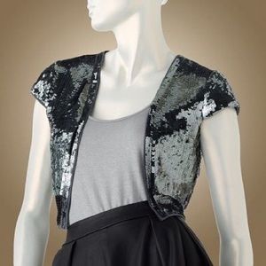 Jennifer Lopez for Kohl’s sequin capelet, size XL